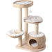 102CM Solid Wood Cat Tree 02