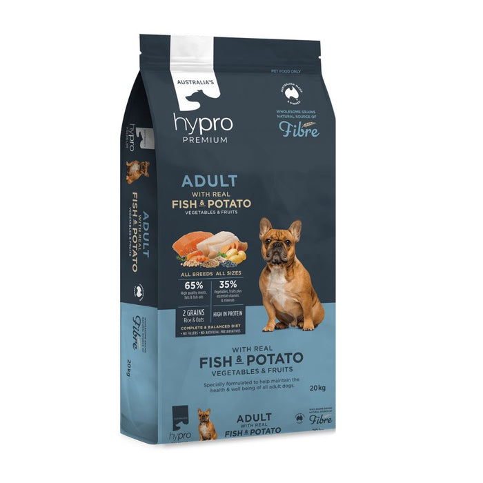 Hypro Premium Wholesome Grains Fish & Potato - Adult Dog Food