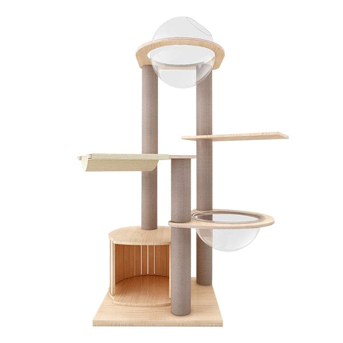 126cm Modern Capsule Cat Tree - 01