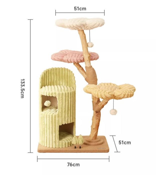 134cm Cmisstree Garden Wonderland Cat Tree