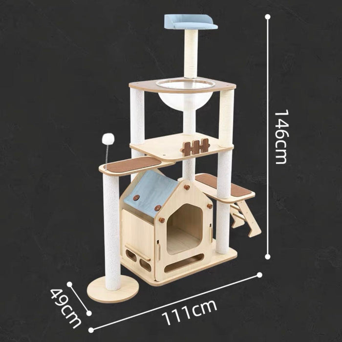 167cm windmill cat tree 01