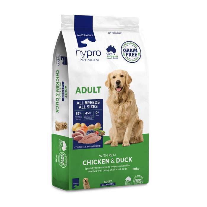 Hypro Premium Grain Free Chicken & Duck - Adult Dog Food
