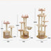 180cm Pink Crown Wooden Cat Tree 02