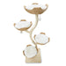 186cm extra high basket wooden cat tree 04