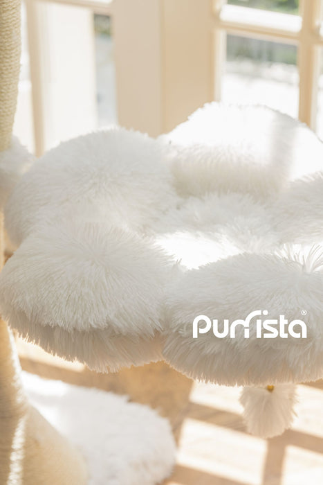 120cm Purrista Mushroom Ice Cream Cat Tree - White