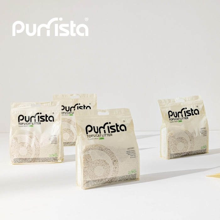 Purrista Classic Creamy Original Tofu Cat Litter - 2.5kg