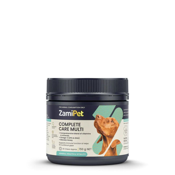 ZamiPet Complete Care Multi Vitamin for Dogs 300G - 60 Chews