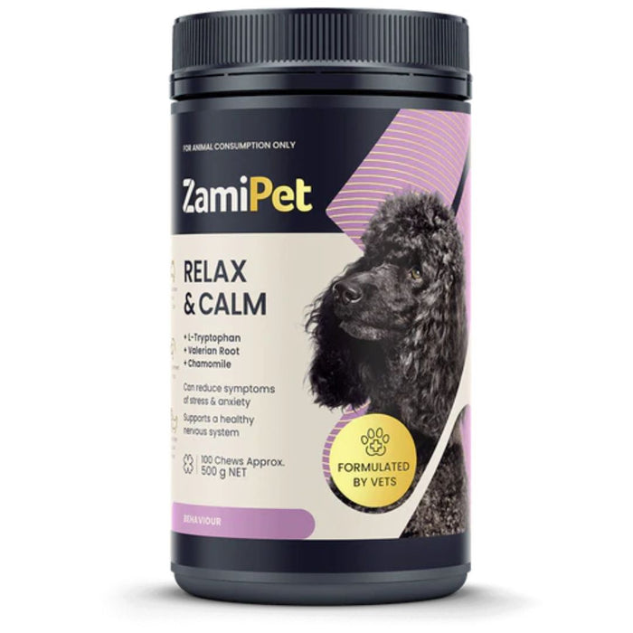 ZamiPet Relax & Calm Chewable Dog Supplement