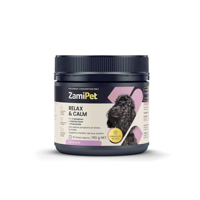 ZamiPet Relax & Calm Chewable Dog Supplement