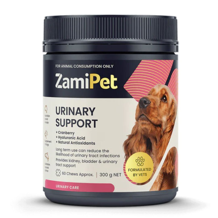 ZamiPet Urinary Support Chewable Dog Supplement 300G - 60 Chews