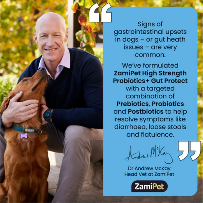 ZamiPet High Strength Probiotics+ Gut Protect - 30 Sachets