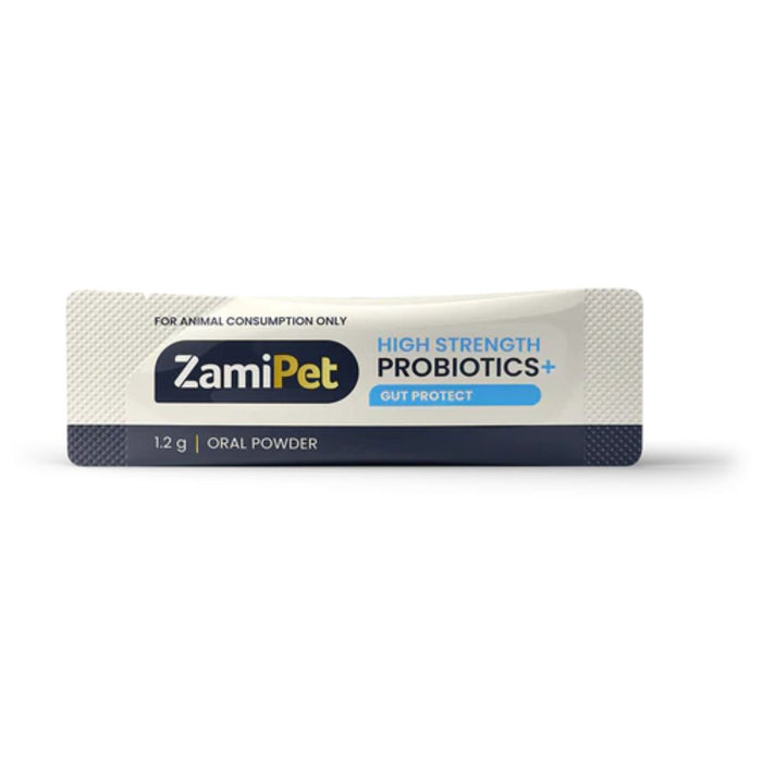 ZamiPet High Strength Probiotics+ Gut Protect - 30 Sachets