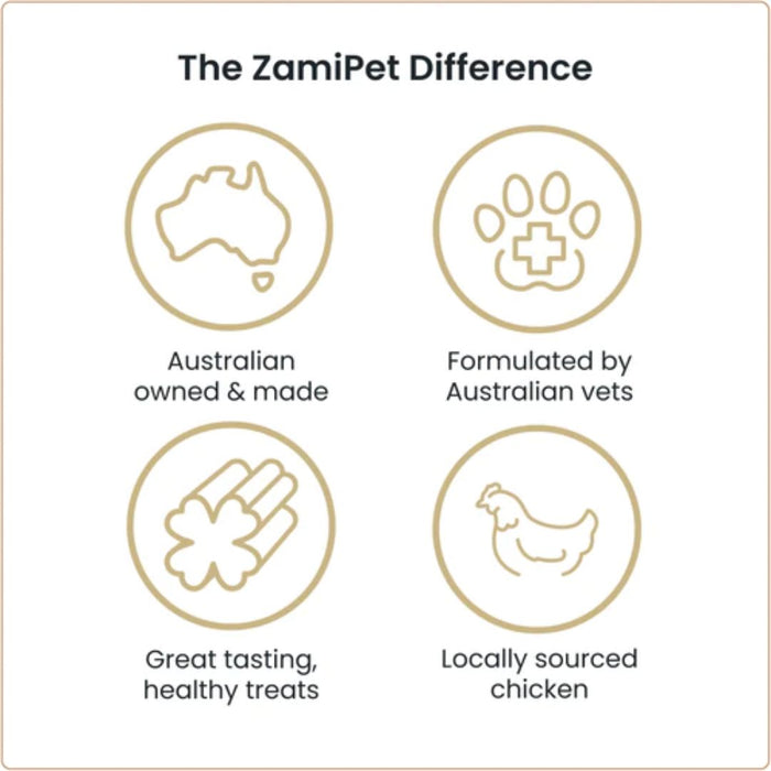 ZamiPet HappiTreats Digestion 200G - 30 Chews