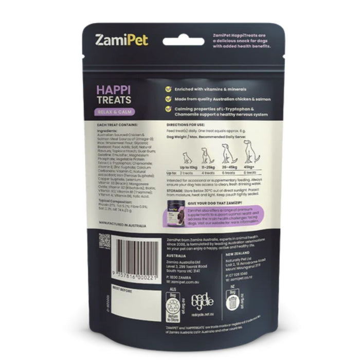 ZamiPet HappiTreats Relax & Calm 200G - 30 Chews