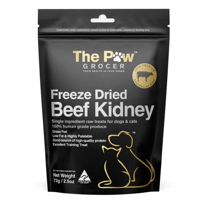 The Paw Grocer Freeze Dried Black Label - Beef Kidney - 72g