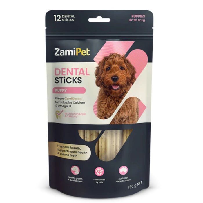 ZamiPet Dental Sticks Puppy 190G - 12 Sticks