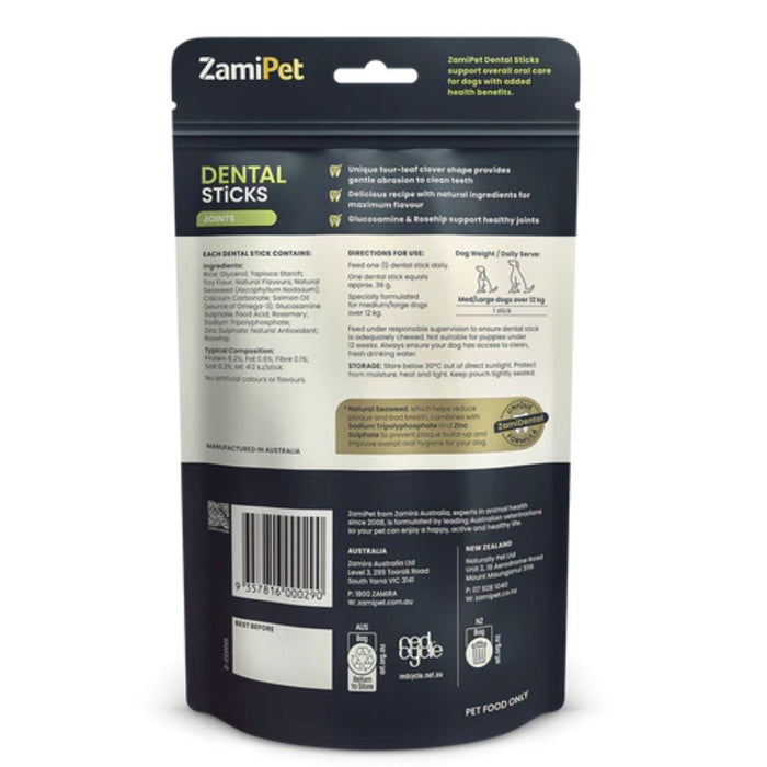 ZamiPet Dental Sticks Joints Med/Large Dogs 200G - 6 Sticks