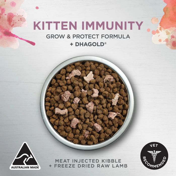 Ivory Coat Raw Health Kitten Cat Dry Food - Immunity