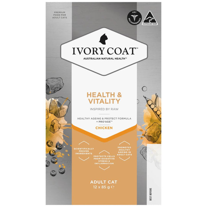 Ivory Coat Inspired By Raw Cat Wet Food - Health & Vitality