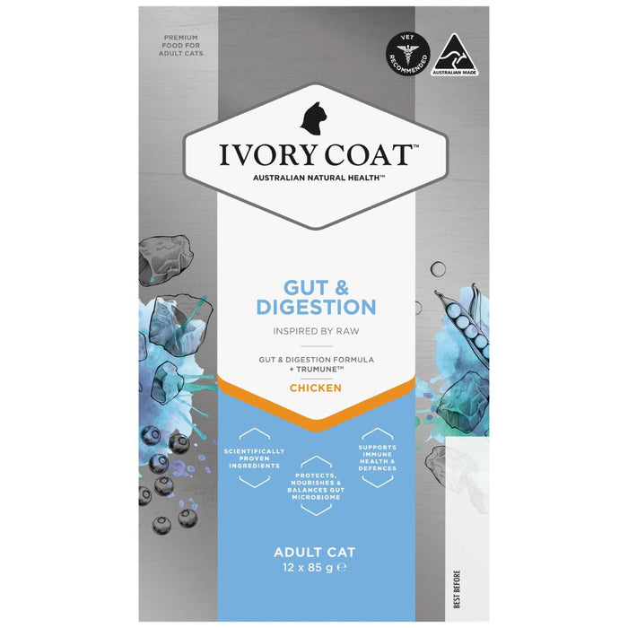 Ivory Coat Inspired By Raw Cat Wet Food - Gut & Digestion