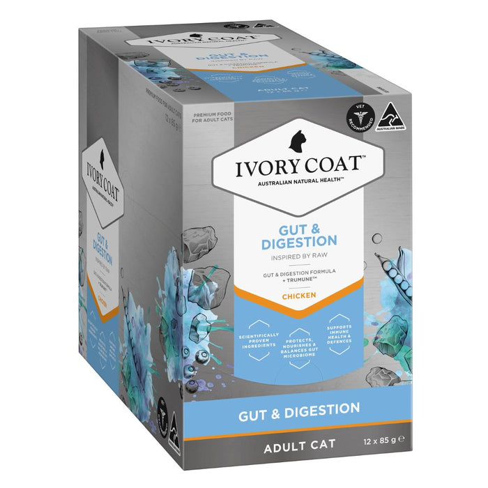 Ivory Coat Inspired By Raw Cat Wet Food - Gut & Digestion