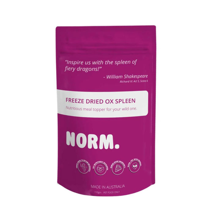 NORM Ox Spleen Meal Freeze Dried Topper - 110g