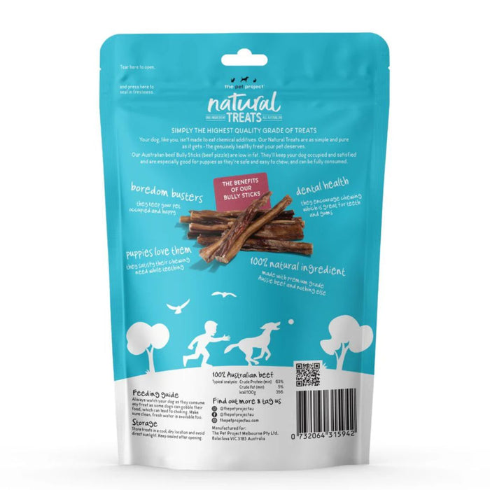 The Pet Project Dog Natural Treats - Bully Stick 5PK