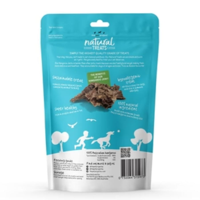 The Pet Project Dog Natural Treats - Kangaroo Jerky 100g