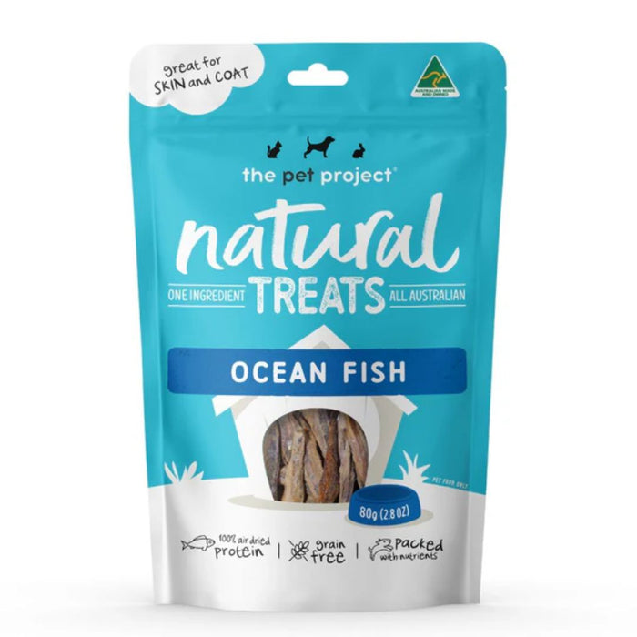 The Pet Project Dog Natural Treats - Ocean Fish 80g