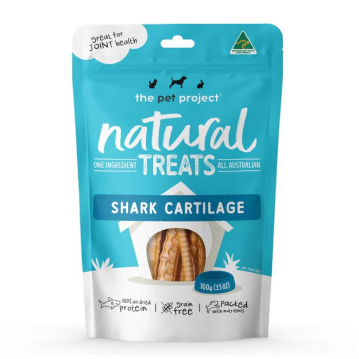 The Pet Project Dog Natural Treats - Shark Cartilage 100g