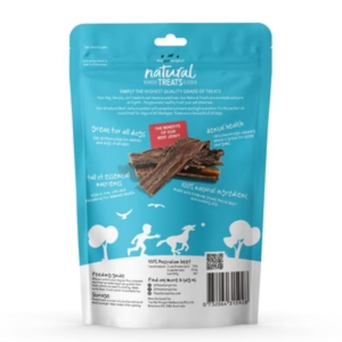 The Pet Project Dog Natural Treats - Beef Jerky 100g