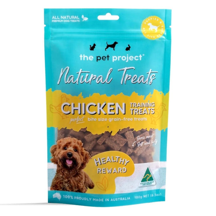 The Pet Project Dog Natural Treats - Chicken Training Treats 180g