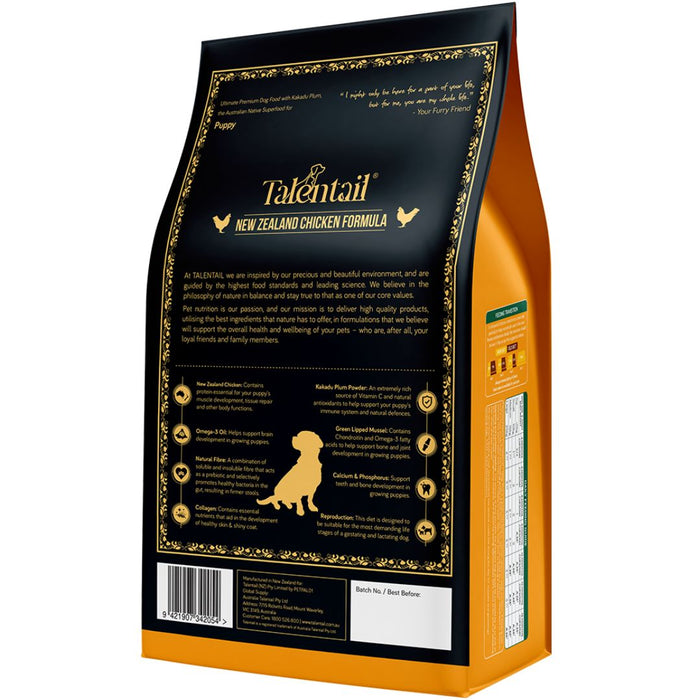 TALENTAIL ULTIMATE PUPPY Dog Food New Zealand Chicken