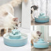 2L Blue Fountain Simple Style Pet Water Dispenser 04