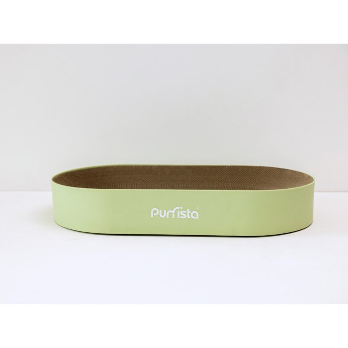 Purrista XL Curved Cat Scratcher | My Rainbow Pets | Green