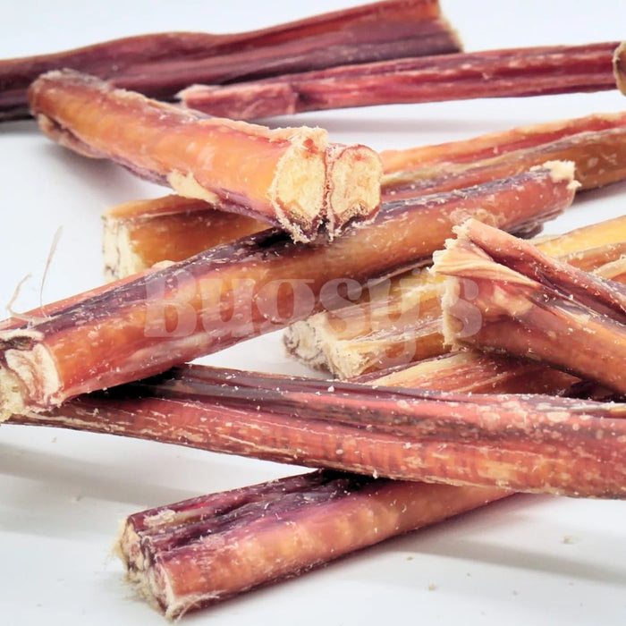 BUGSY'S Dehydrated Beef Bully Sticks Dog Treats - 70g