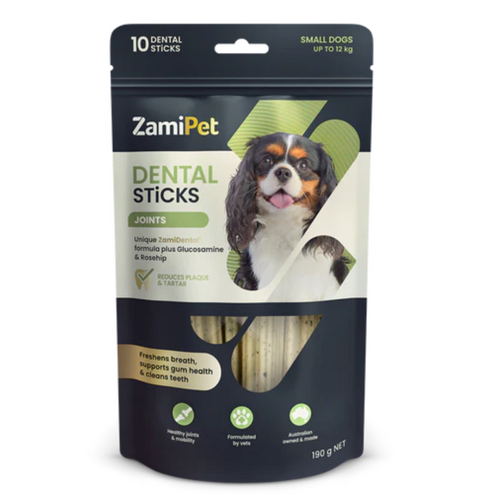 ZamiPet Dental Sticks Joints Small Dogs 190G - 10 Sticks