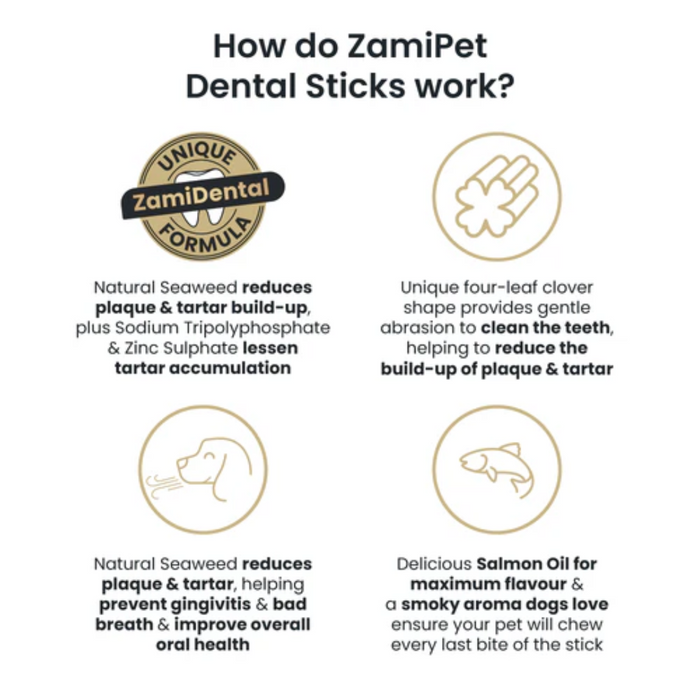 ZamiPet Dental Sticks Joints Small Dogs 190G - 10 Sticks