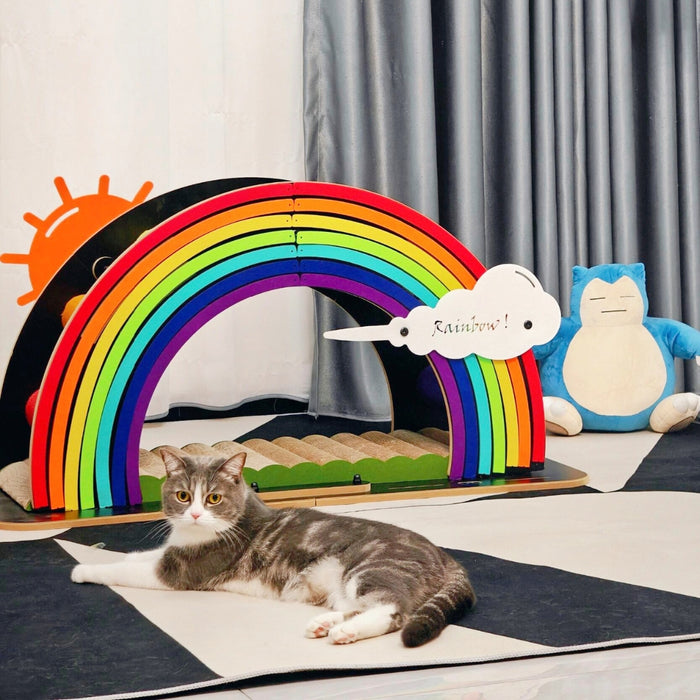 Dreamland Cat Scratcher | Sunshine Rainbow | My Rainbow Pets