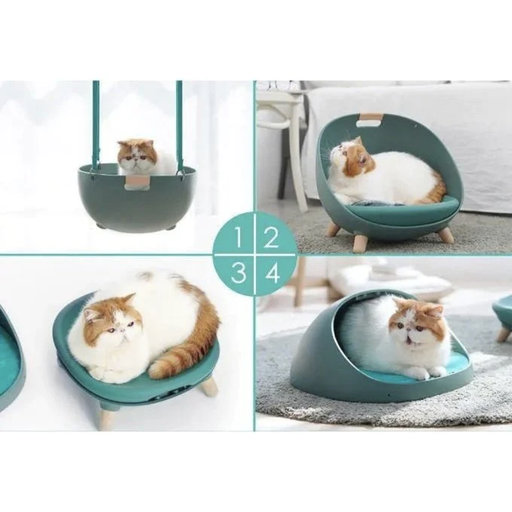 4-in-1 Convertible Bed｜Makesure Pet Bed｜Cat Bed Dog Bed my rainbow pet