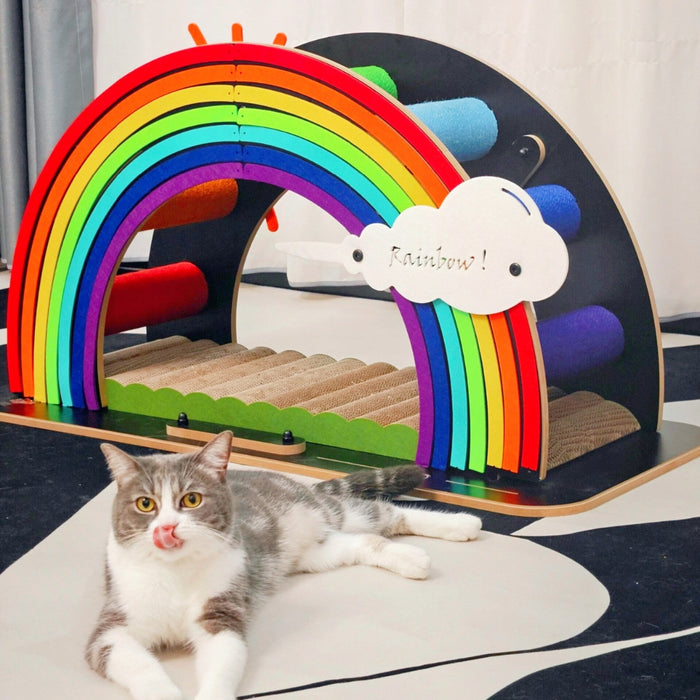 Dreamland Cat Scratcher | Sunshine Rainbow | My Rainbow Pets