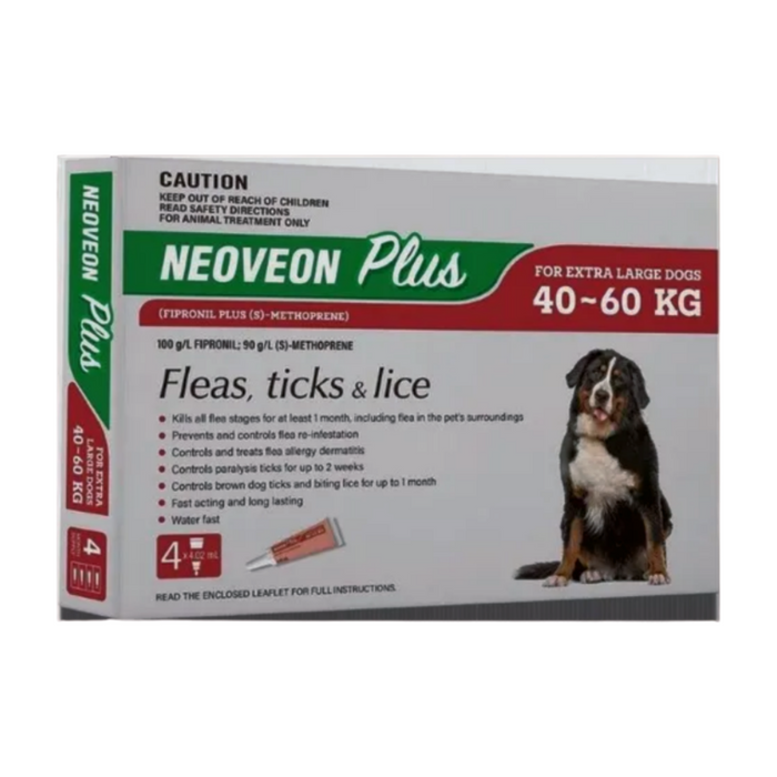 Neoveon Plus For Extra Large Dogs - 40kg To 60kg 4 Pack