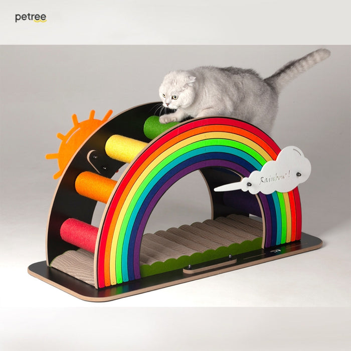 Dreamland Cat Scratcher | Sunshine Rainbow | My Rainbow Pets