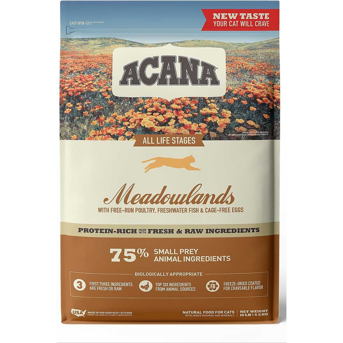 ACANA Meadowlands Grain-Free Dry Cat Food - 01