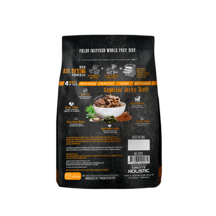 Absolute Holistic Air Dried Dog Food Lamb Salmon 1KG - 02