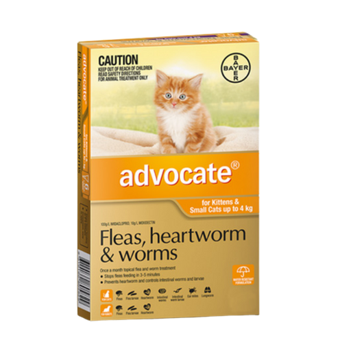 Advocate For Kittens Small Cats Up 4KG Flea Worm Control 01