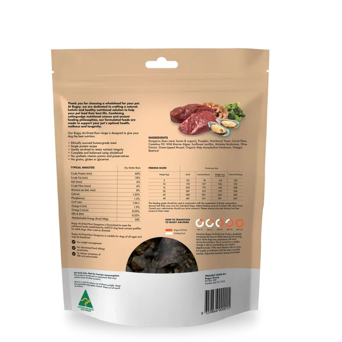 BUGSY'S Complete Balanced Dried Kangaroo Dog Food 02