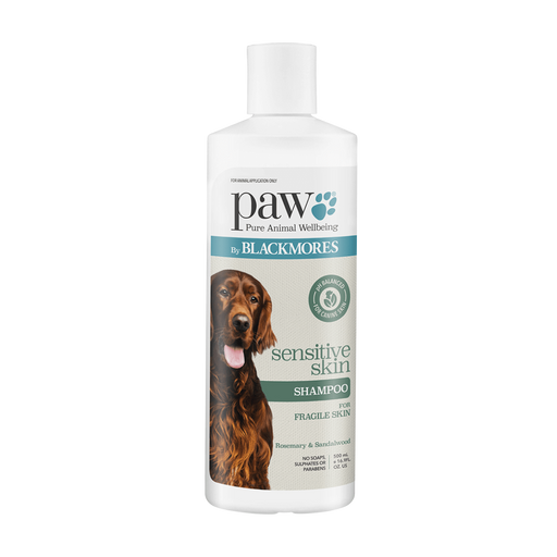 Blackmores: PAW Sensitive Skin Shampoo 500ml my rainbow pet