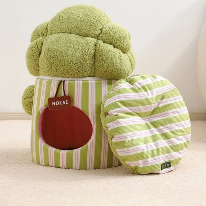 Broccoli Bliss Pet Bed 03
