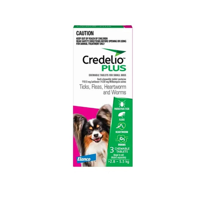 CREDELIO PLUS for Dogs 2.8-5.5KG - SMALL